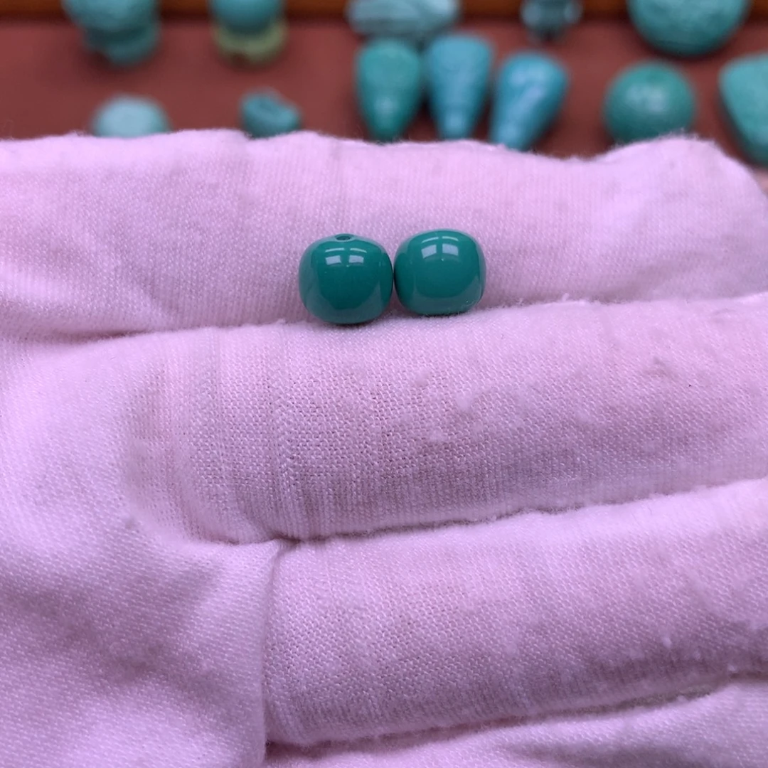 湖北原生态卡8老型深绿一对