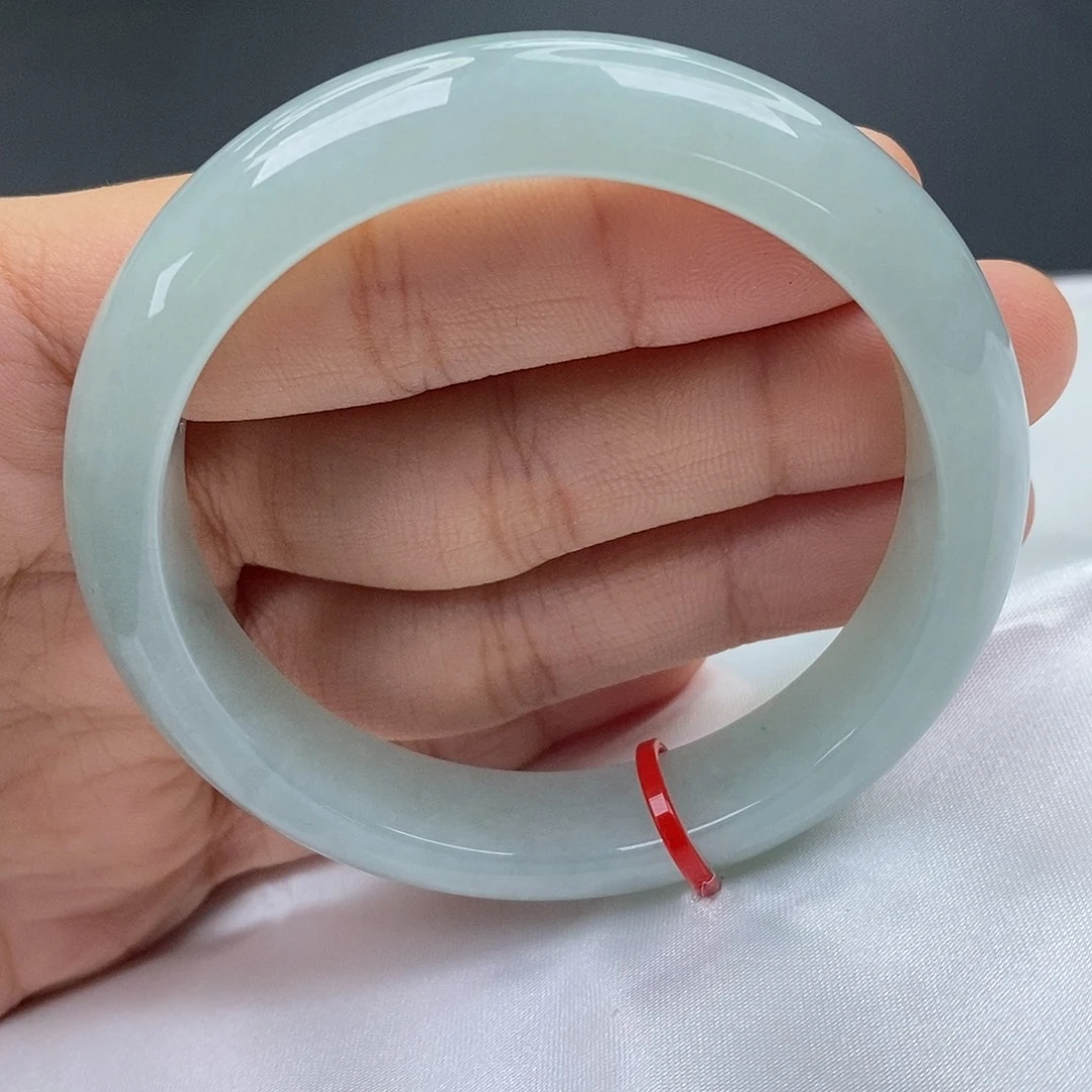 翡翠未镶嵌手镯53正圈