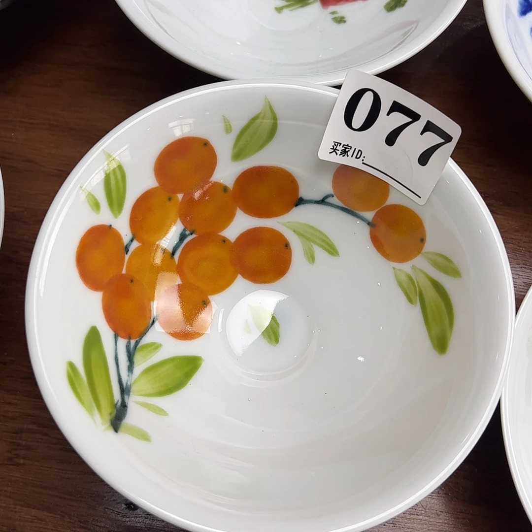 瓷片景德镇陶瓷手工手绘制作