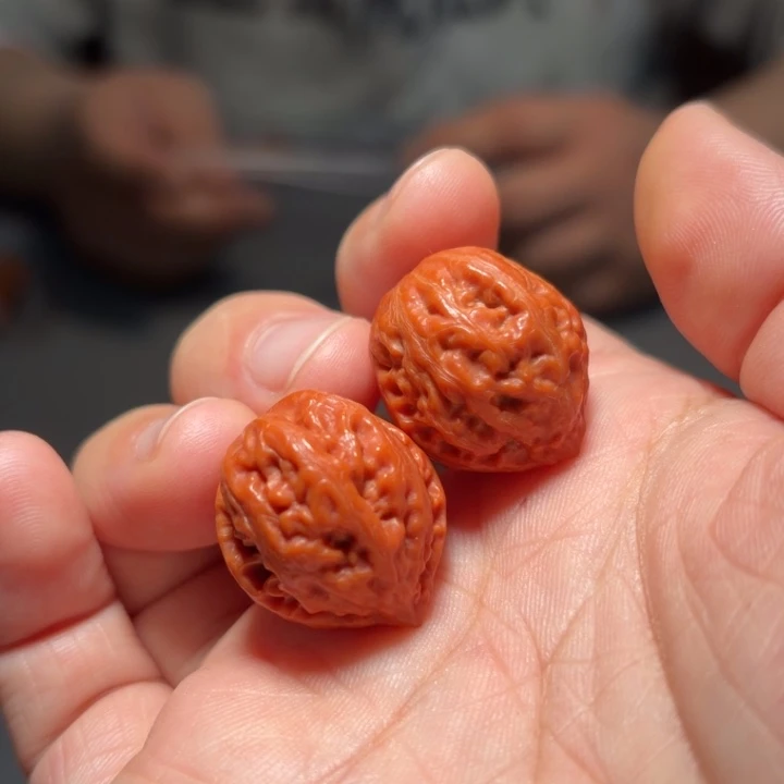 吊坠文玩核桃迷你八棱7456