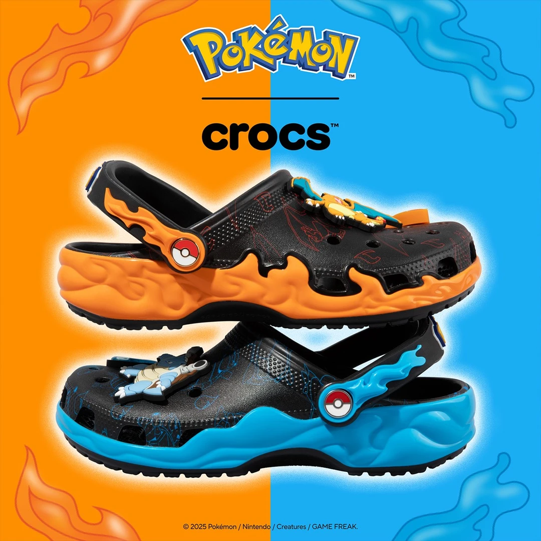 【经典宝可梦Clog联名】洞洞鞋运动户外沙滩鞋|211346