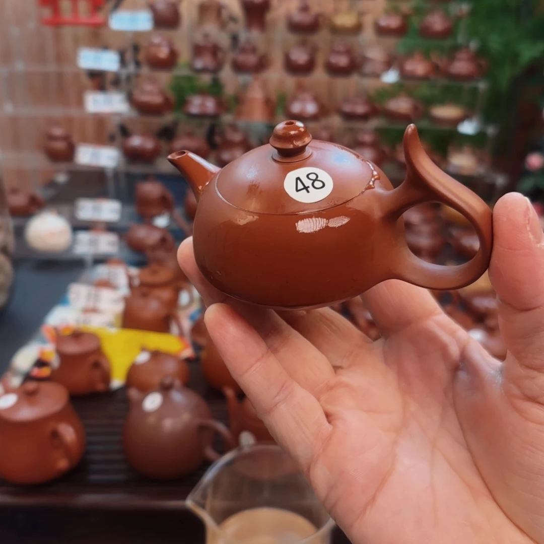 朱泥茶壶朱泥茶壶微瑕50
