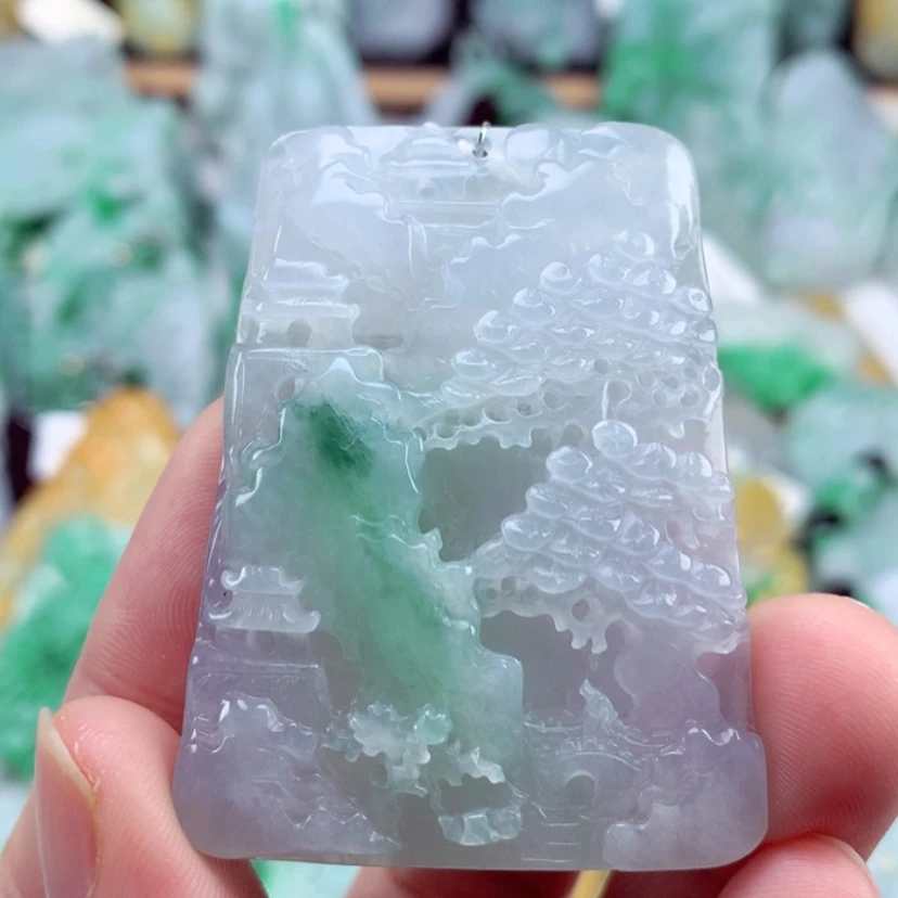 【闪购商品】翡翠吊坠(不含链)未镶嵌