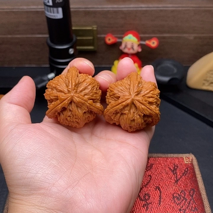 ****把件文玩核桃白奔