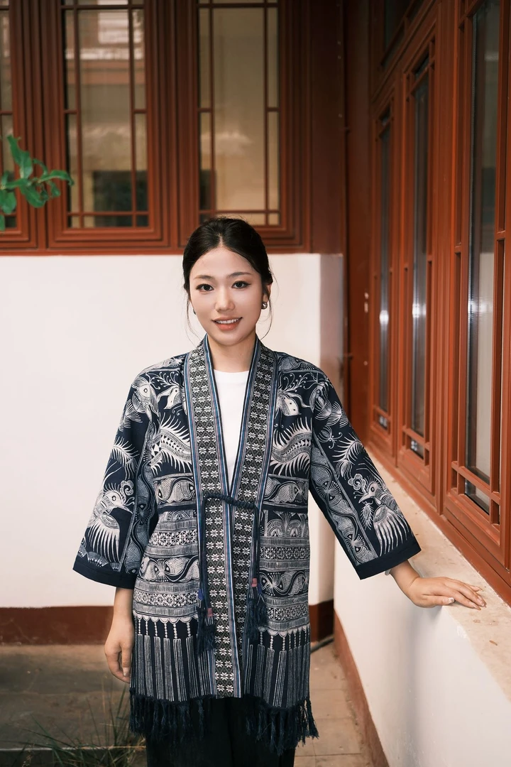 非遗蜡染外套民族风（可定制）