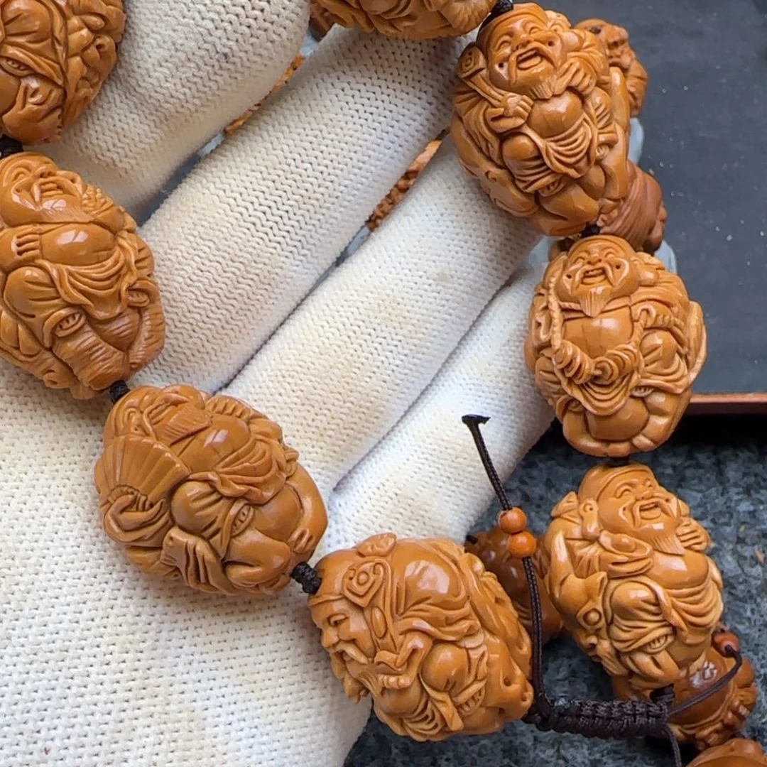 橄榄核手串/手链特价财神