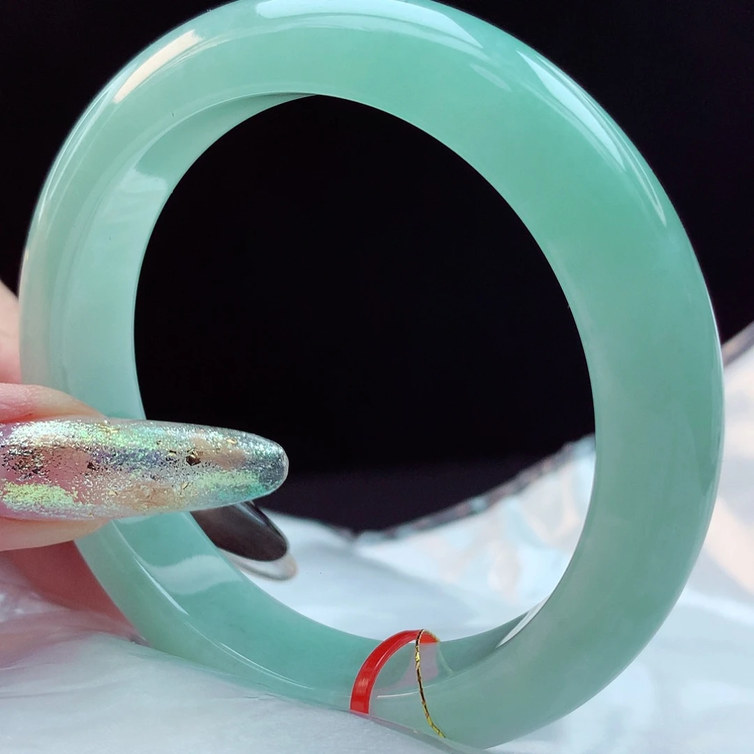 未镶嵌手镯翡翠55圈4548