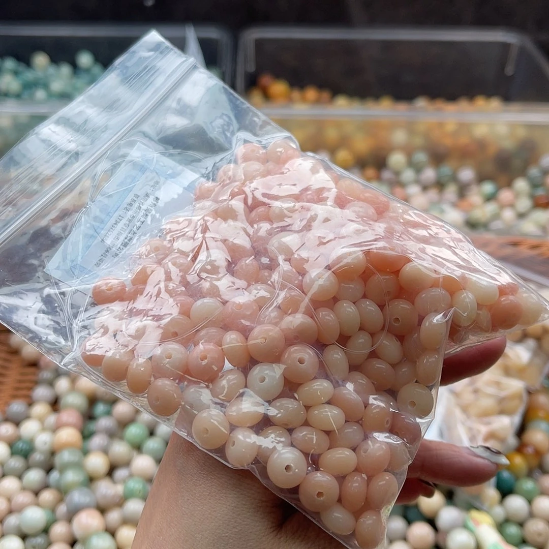 白玉菩提吊坠Z/9mm/150颗锅底