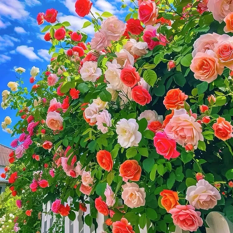 蔷薇花种籽子花籽四季开花卉庭院爬藤月季花种子