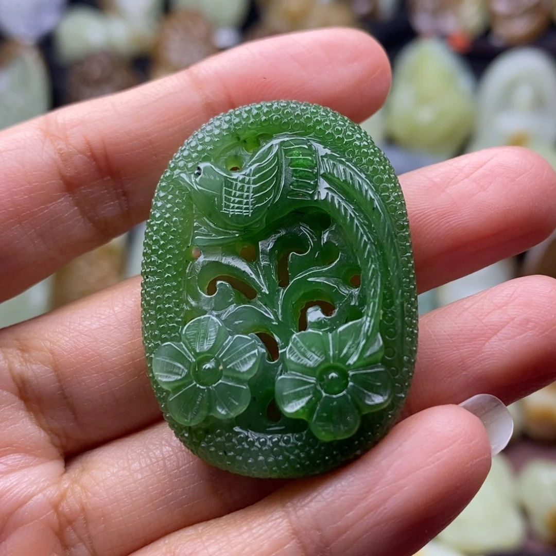 项链未镶嵌和田玉（糖玉）