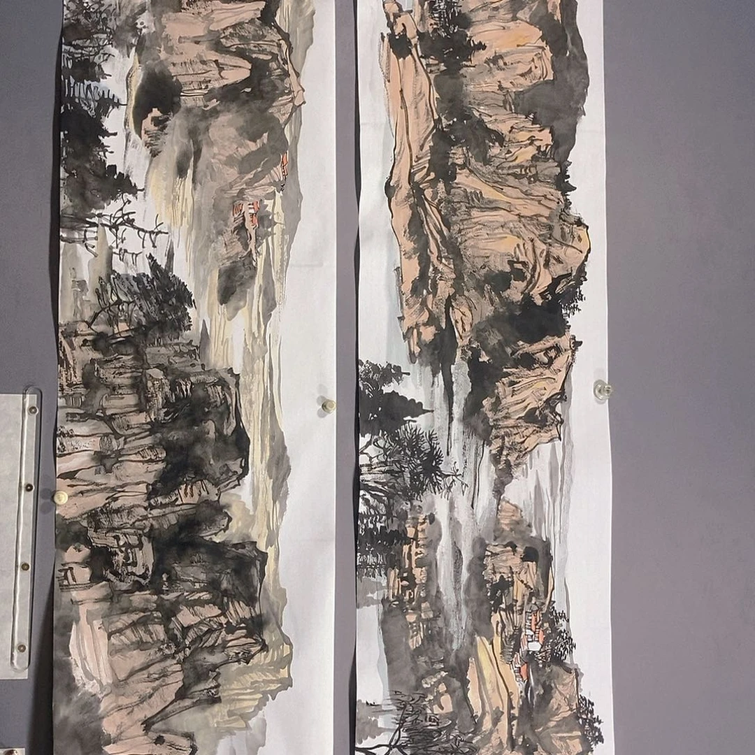 术***心国画刘加强老师作品