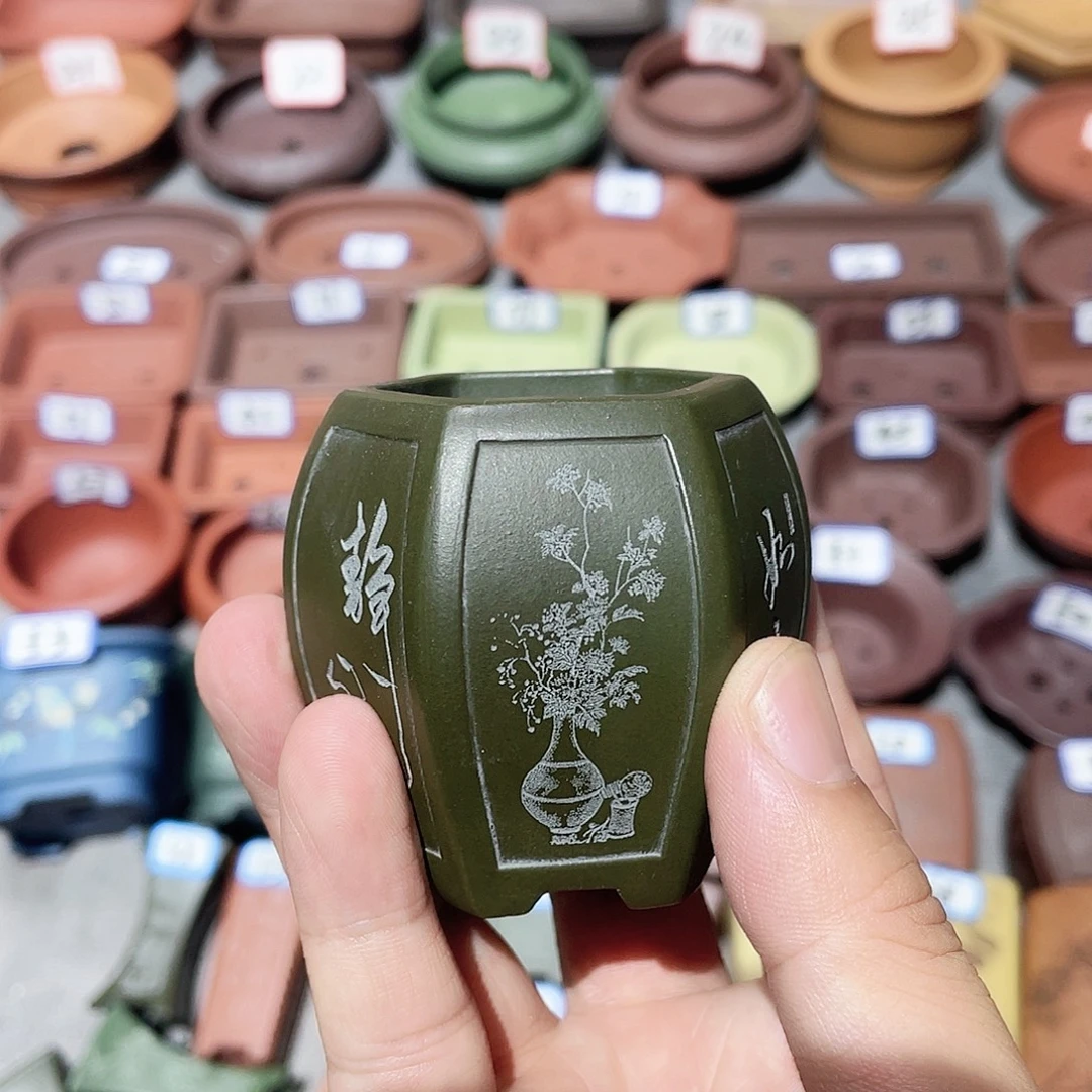 紫砂小盆3.5*5cmmmm