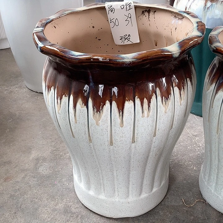 花盆陶瓷的制作材料特大号