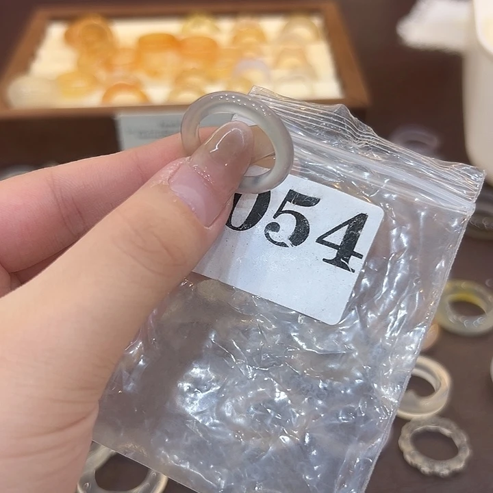 玛瑙/玉髓合金戒指54港18
