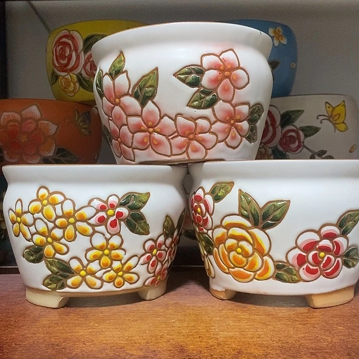 外14内13高10.5左右，纯手工制作，一单包邮