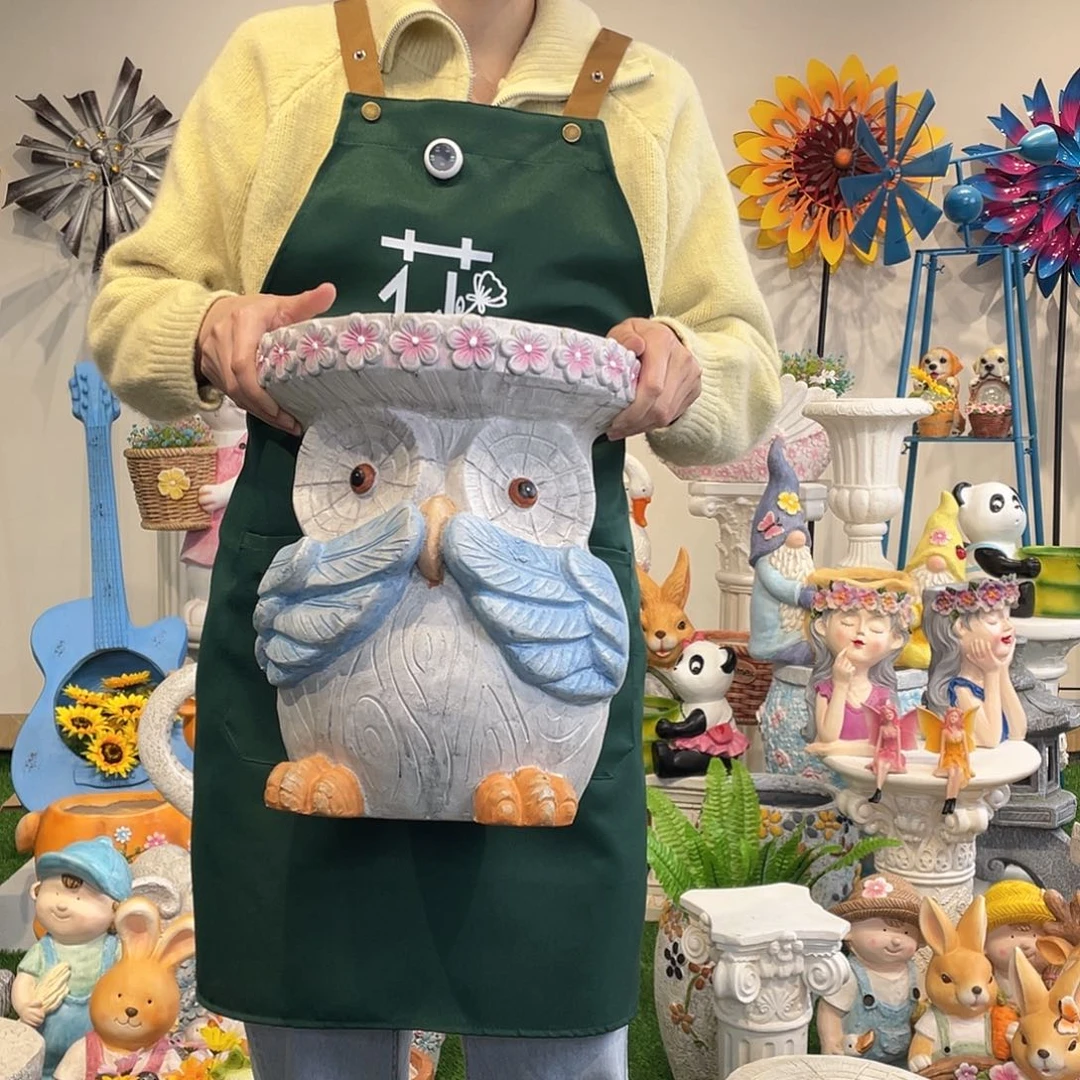 茶宠猫头鹰坐凳福利