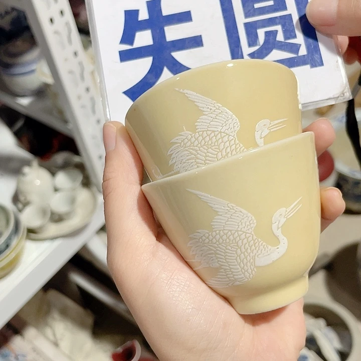 饭***]瓷片景德镇陶瓷工艺品
