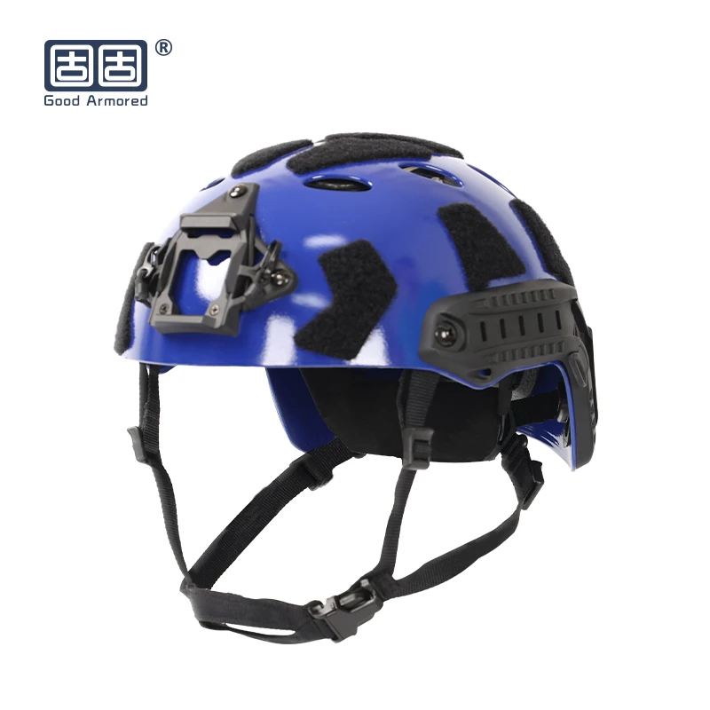 固固战术练训头盔带通风内衬 四点悬挂舒适防护 可挂载配件 高切