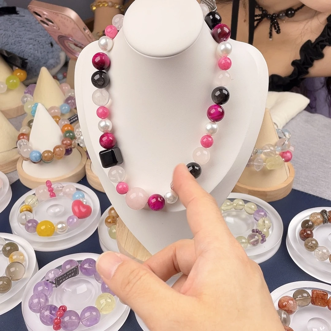 银S925镀金镶嵌手链水晶