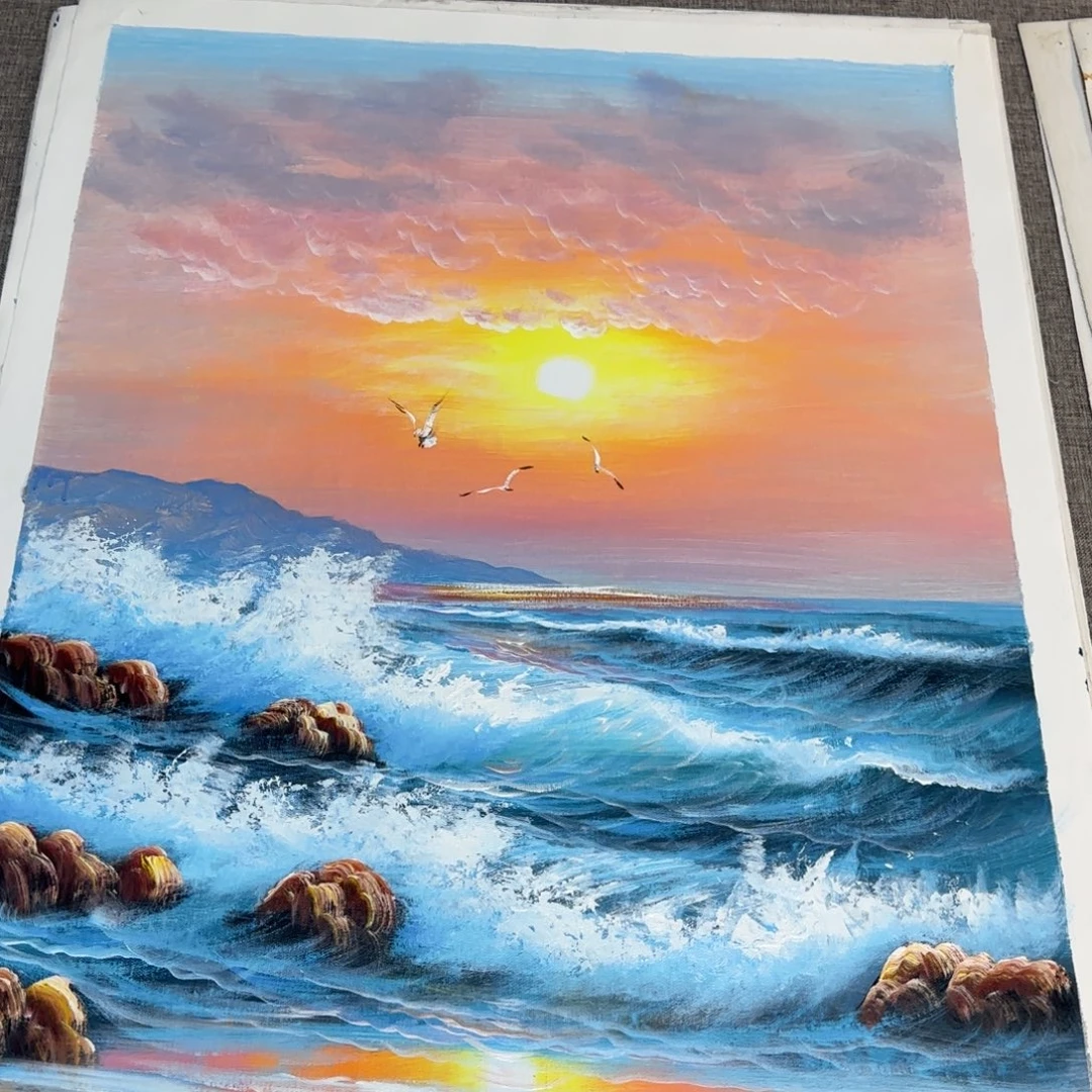 油画加油加油努力加油加油