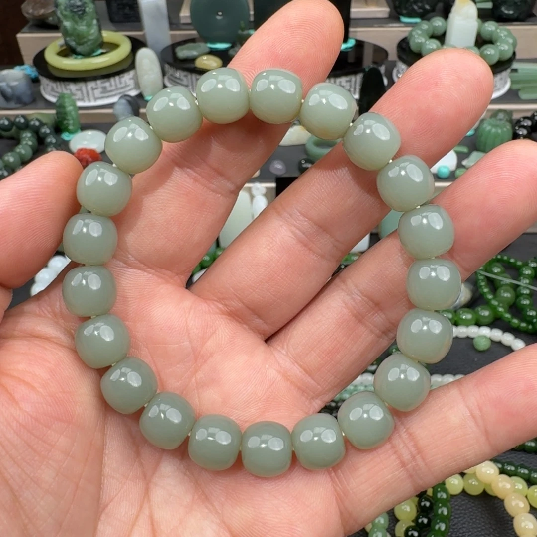 和田玉（糖玉）未镶嵌手链