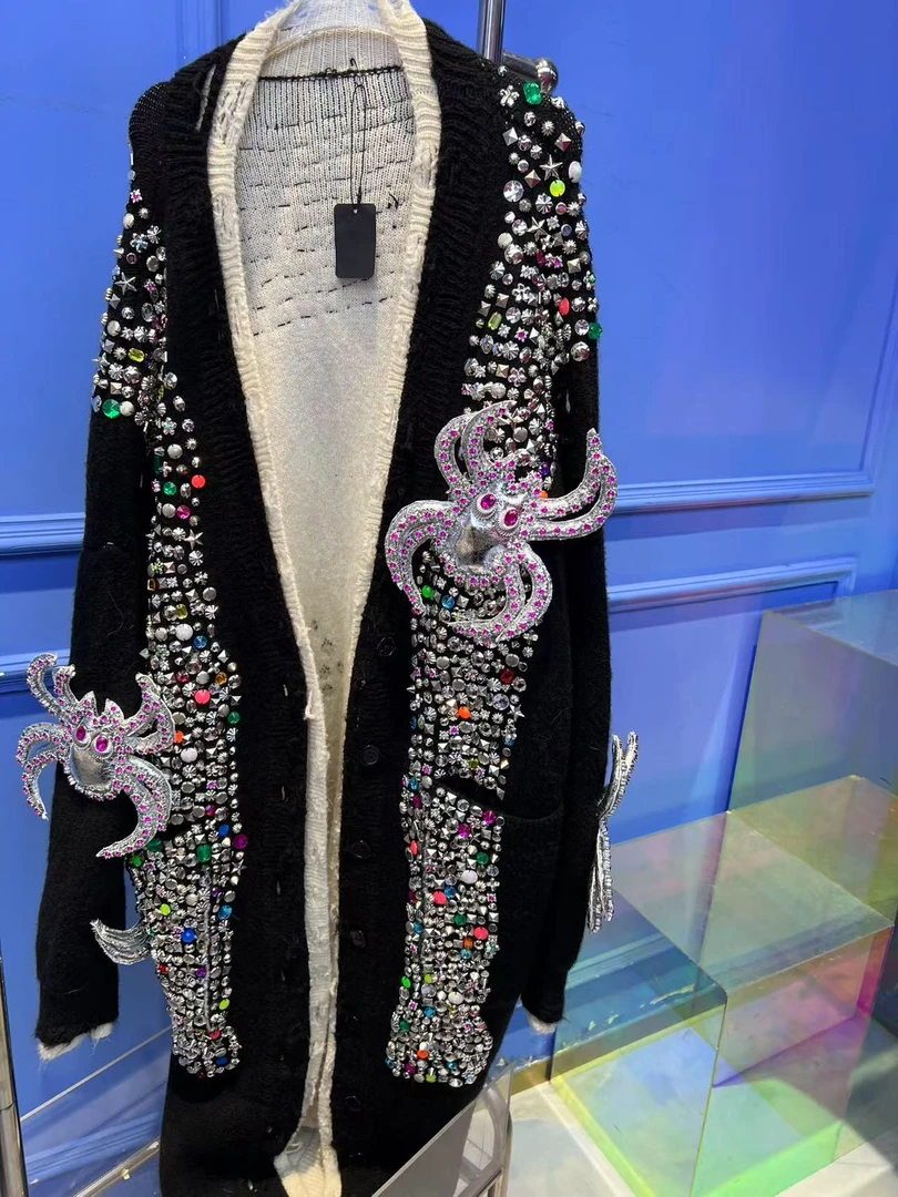 QD1002  长袖外套针织时尚休闲百搭女士潮流运动打底个性衬衣