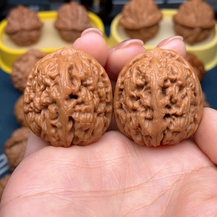 吊坠文玩核桃兵马俑32.5