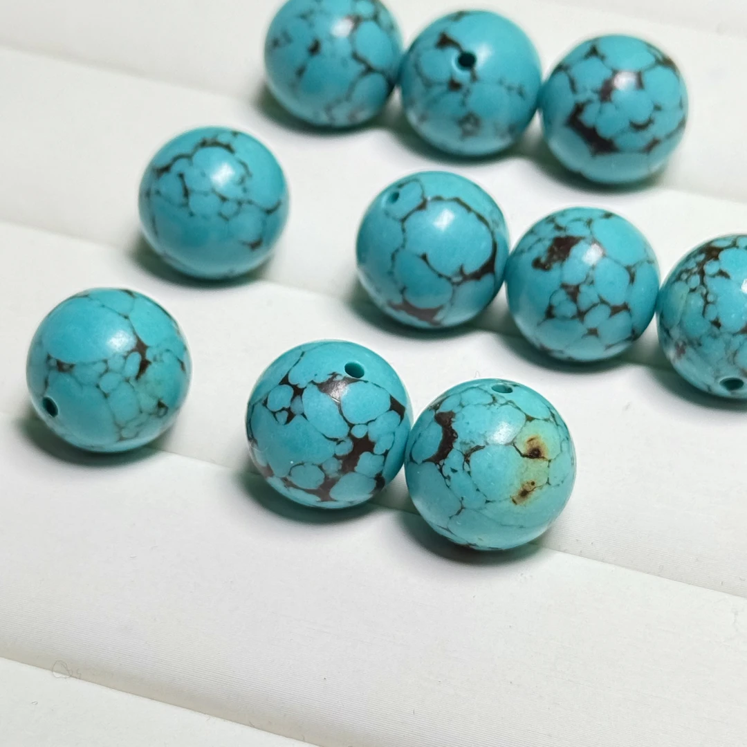 圆珠卡16mm铁线圆珠文玩手工艺琉璃配饰散珠