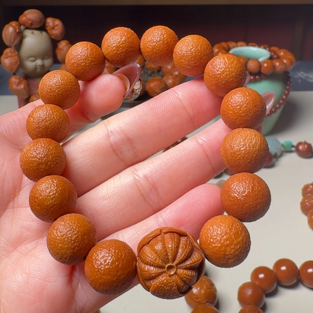 橄榄核手串/手链海**空手工橘子