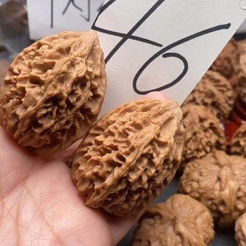 桃核吊坠39招财鼠核桃