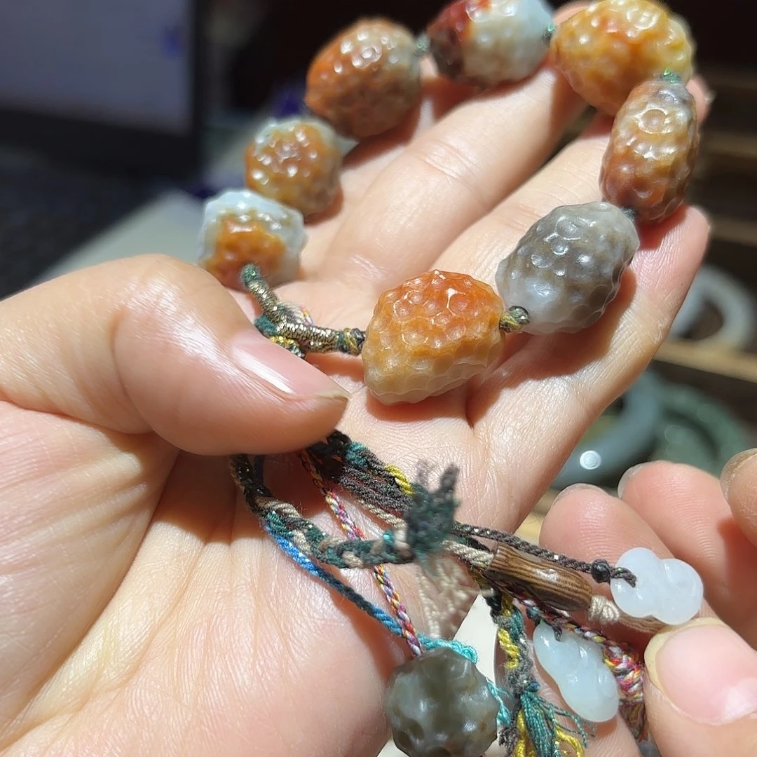 翡翠未镶嵌颈饰原创