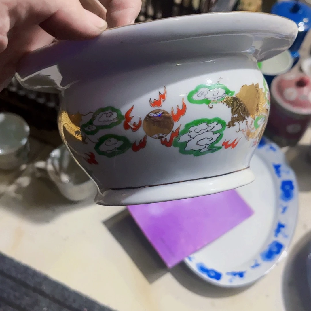 摆件，烧制问题都是正常的38雕金