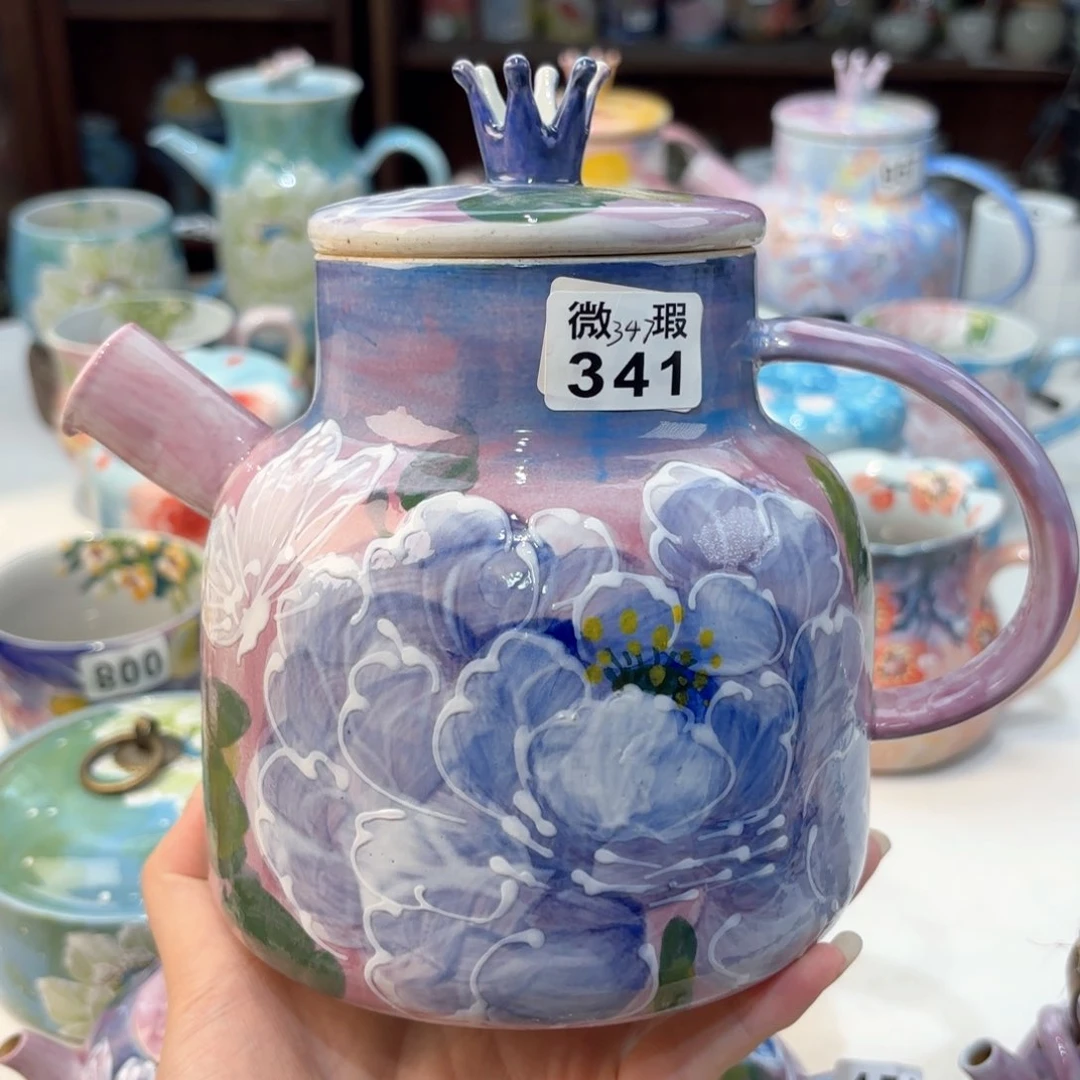 w****w景德镇手绘高温釉下彩陶瓷茶具