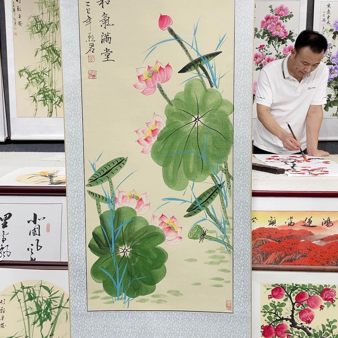 国画手绘画绘画作品