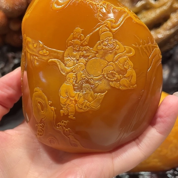 孙***巨寿山石山水风光无限