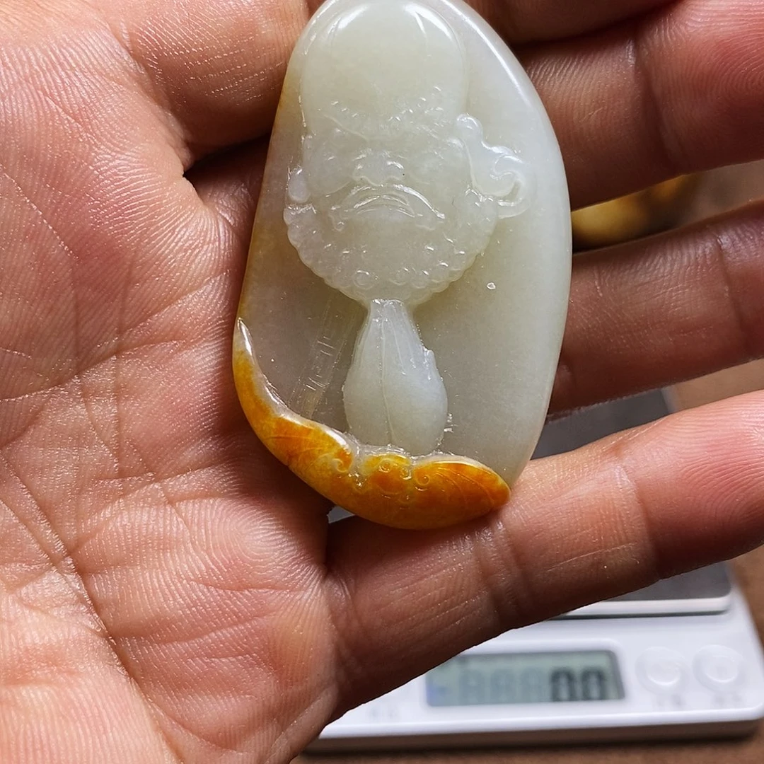 和田玉（子料）未镶嵌挂件