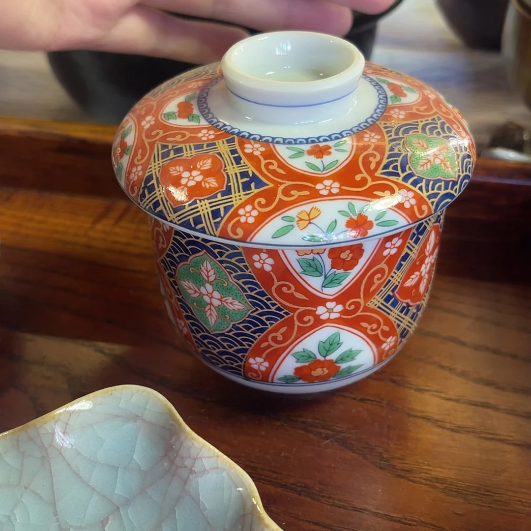 瓷片伊万里风炖盅盖杯7