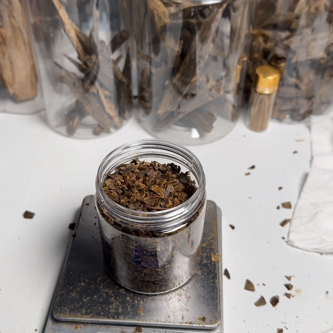 斑纹漆（虎斑木）天然沉水壳子切料50