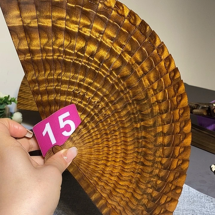 逆***火扇子金絲楠木扇子