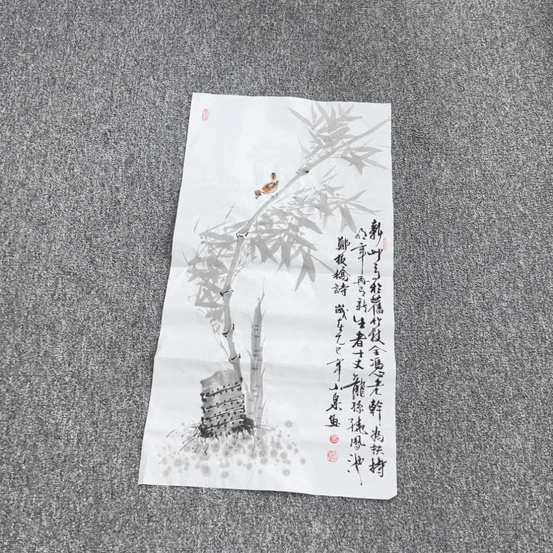 国画纯手绘字画宣纸