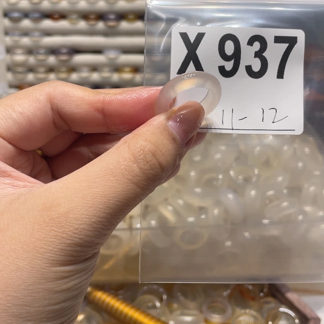 玛瑙/玉髓未镶嵌戒指937