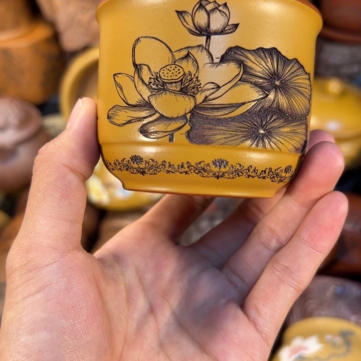 茶杯紫砂宜兴紫砂杯