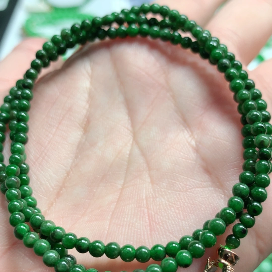 翡翠未镶嵌手链翡翠