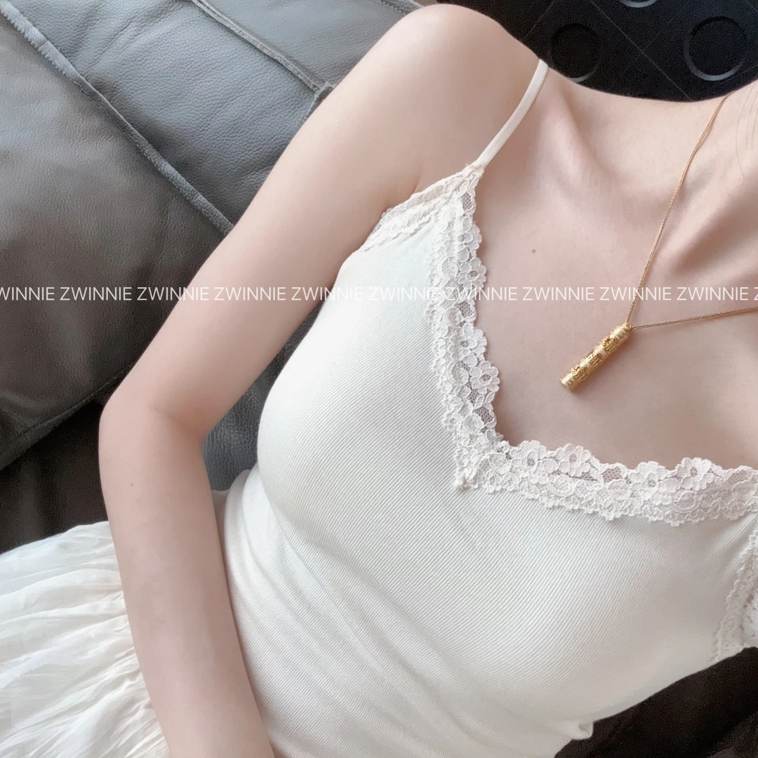 Zwinnie/詹维尼【蕾丝背心 带胸垫】 XH-WHZ202501