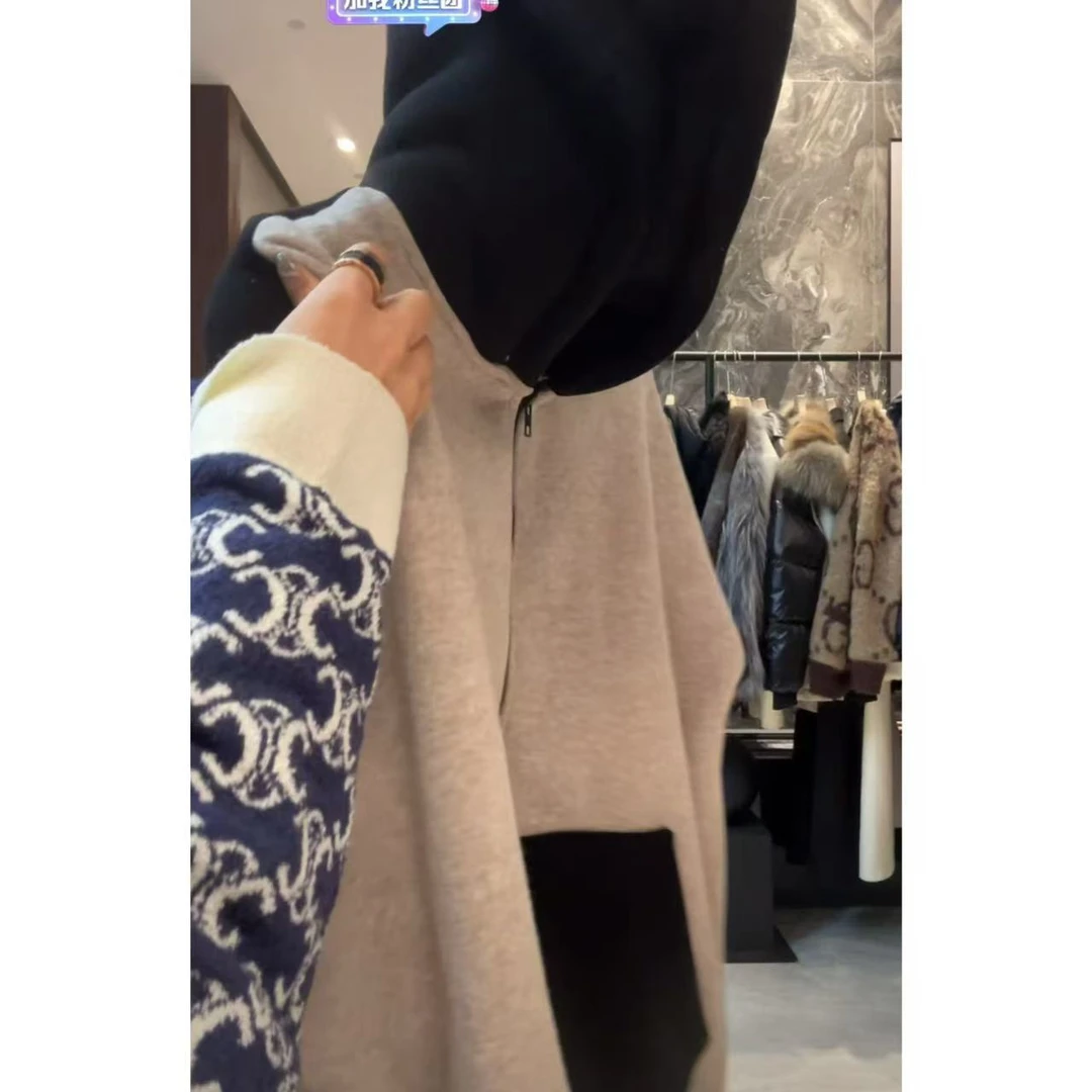 徐秋阳  心碎卫衣（加绒）百搭时尚休闲设计感显瘦显白卫衣11960