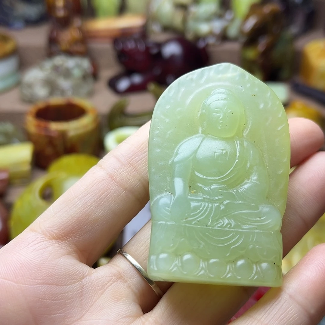 吊坠白玉菩提122。。