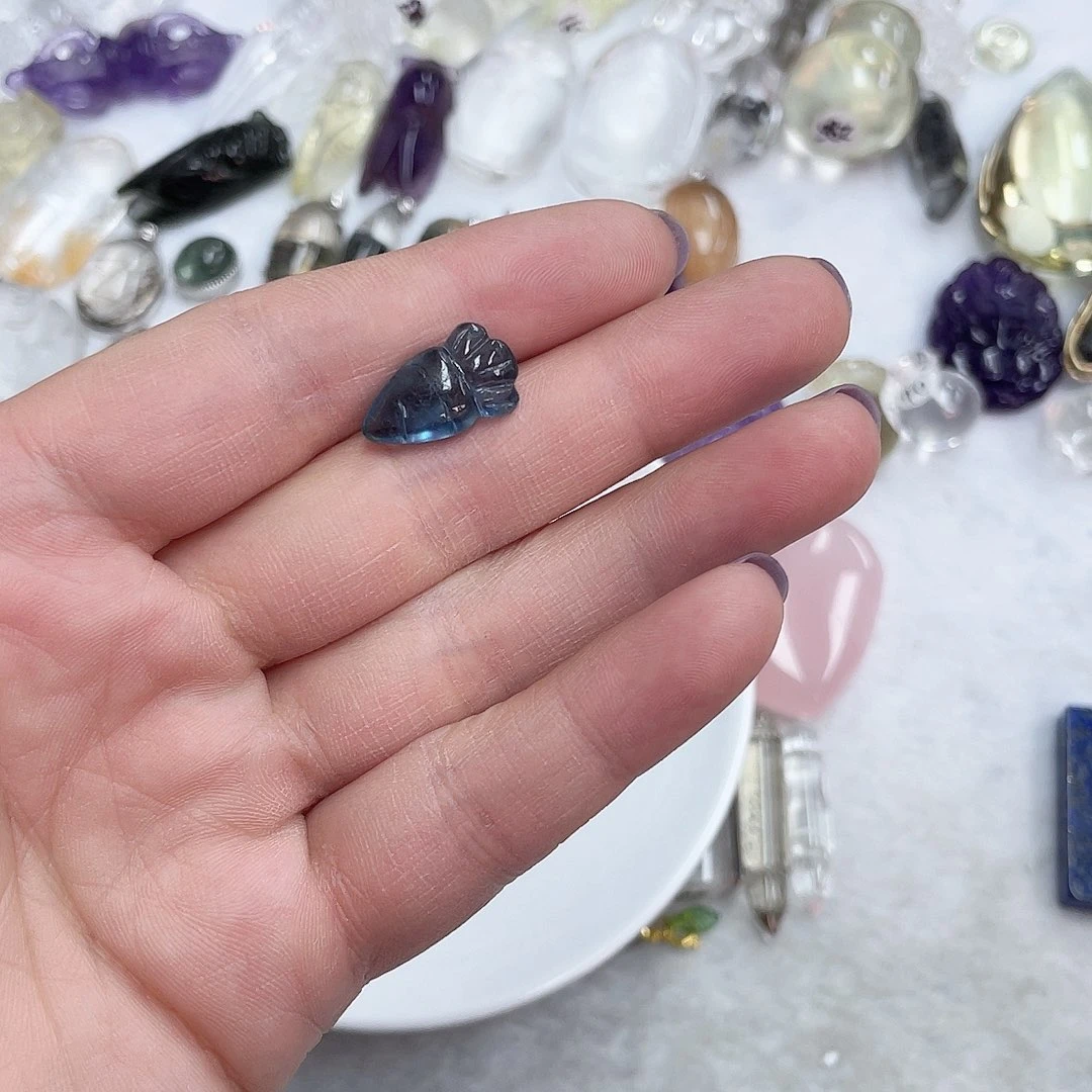 紫晶珠宝半成品未镶嵌?****橙