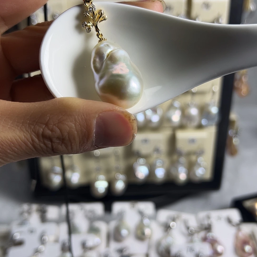 耳饰淡水珍珠未镶嵌