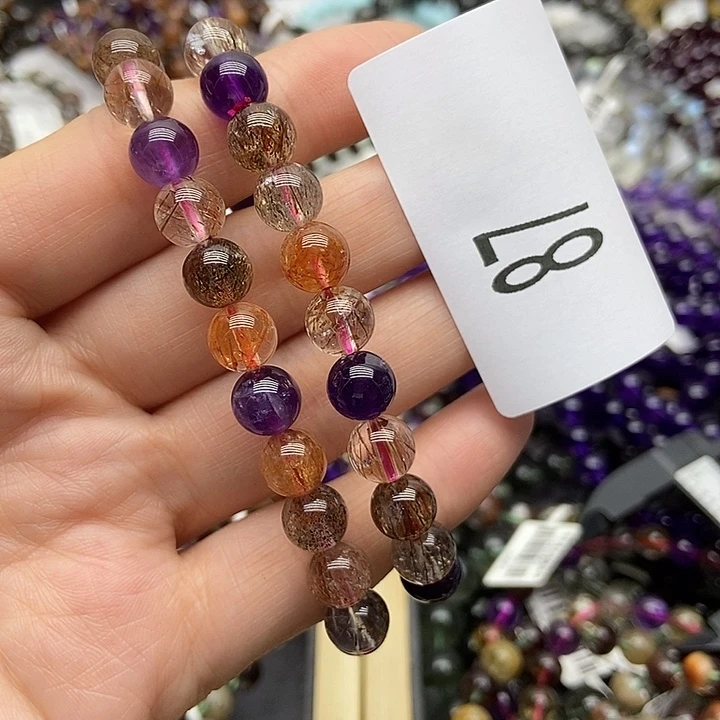 水晶手链未镶嵌手串多样性发货，发一条