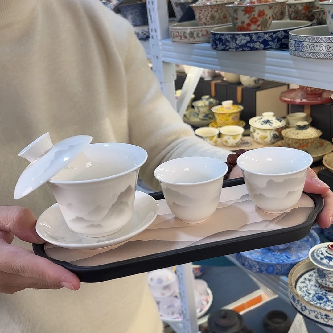 盖碗很漂亮我很喜欢